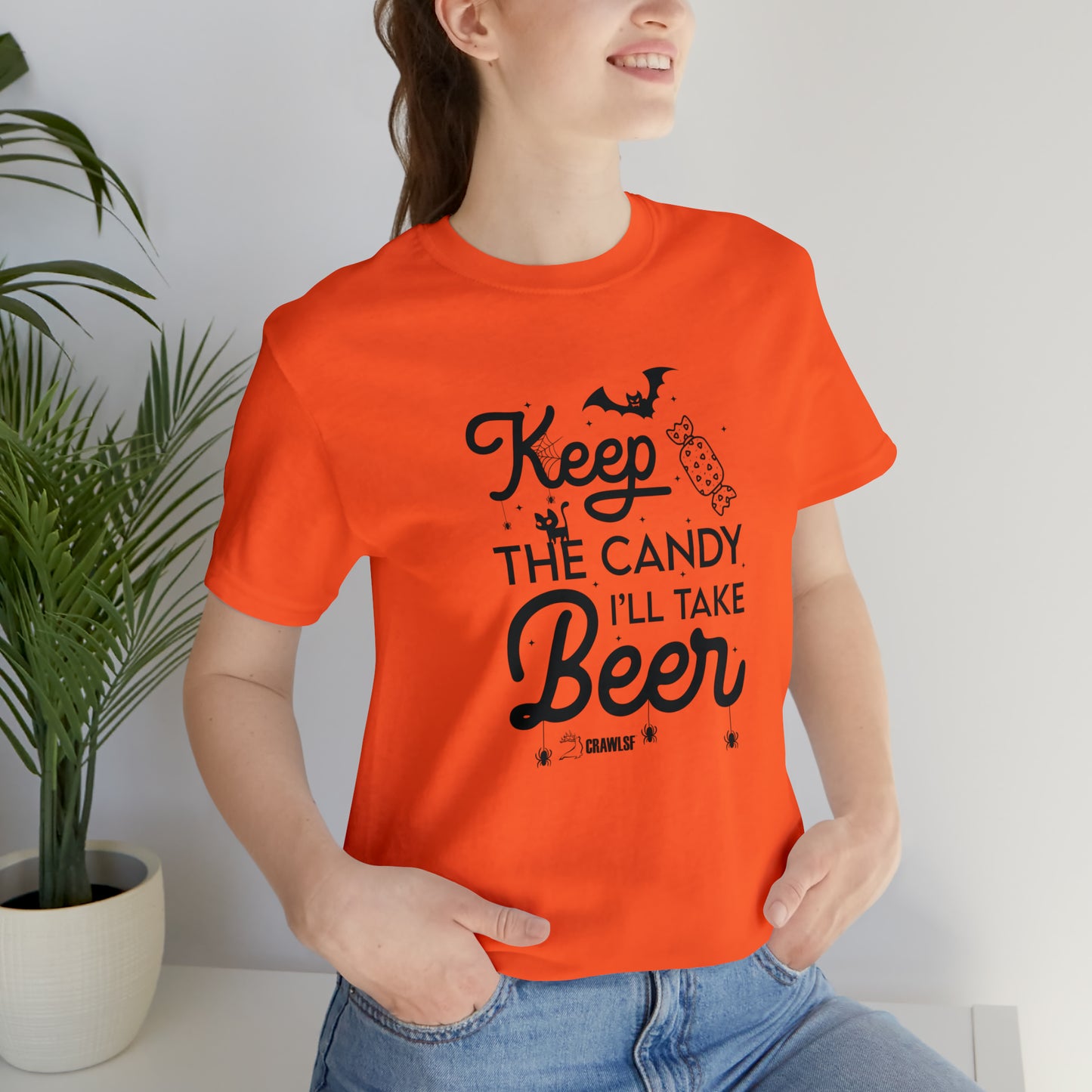 Beer Over Candy Halloween Shirt