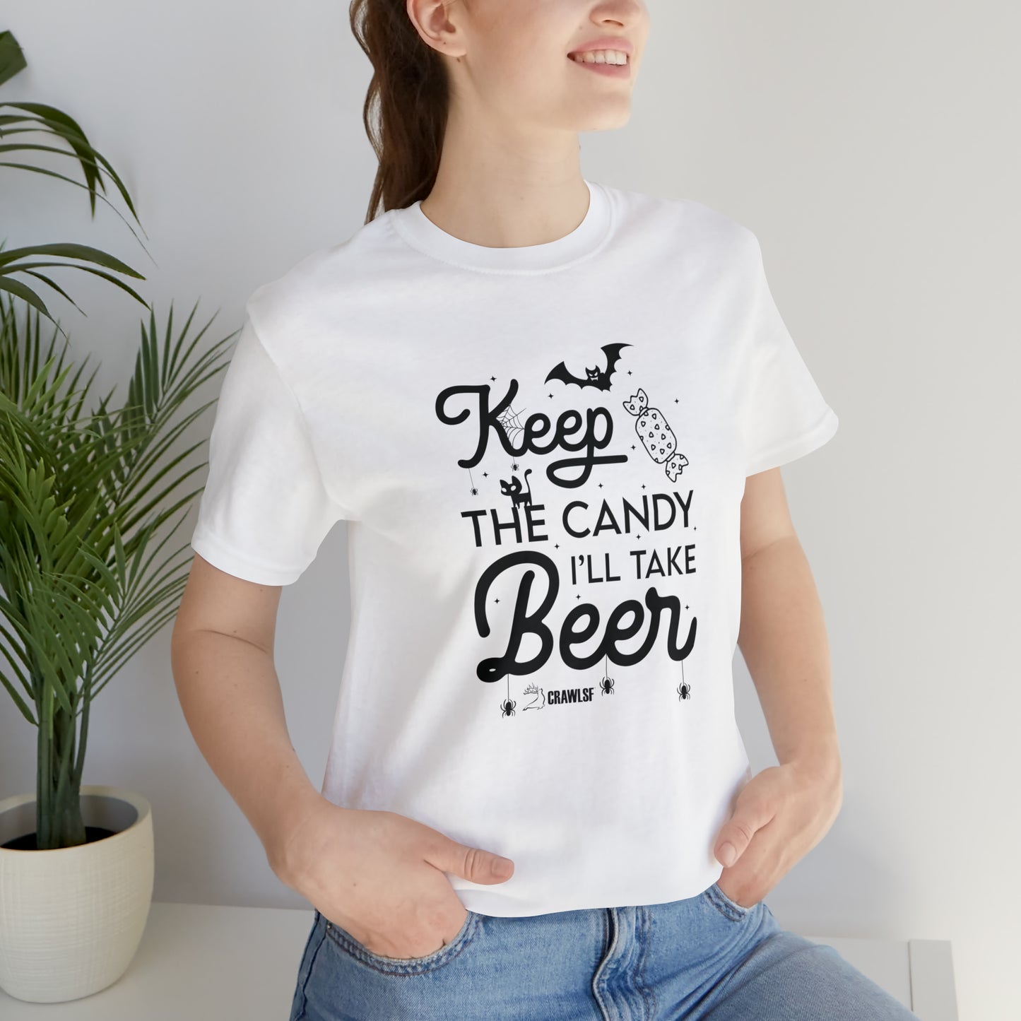 Beer Over Candy Halloween Shirt