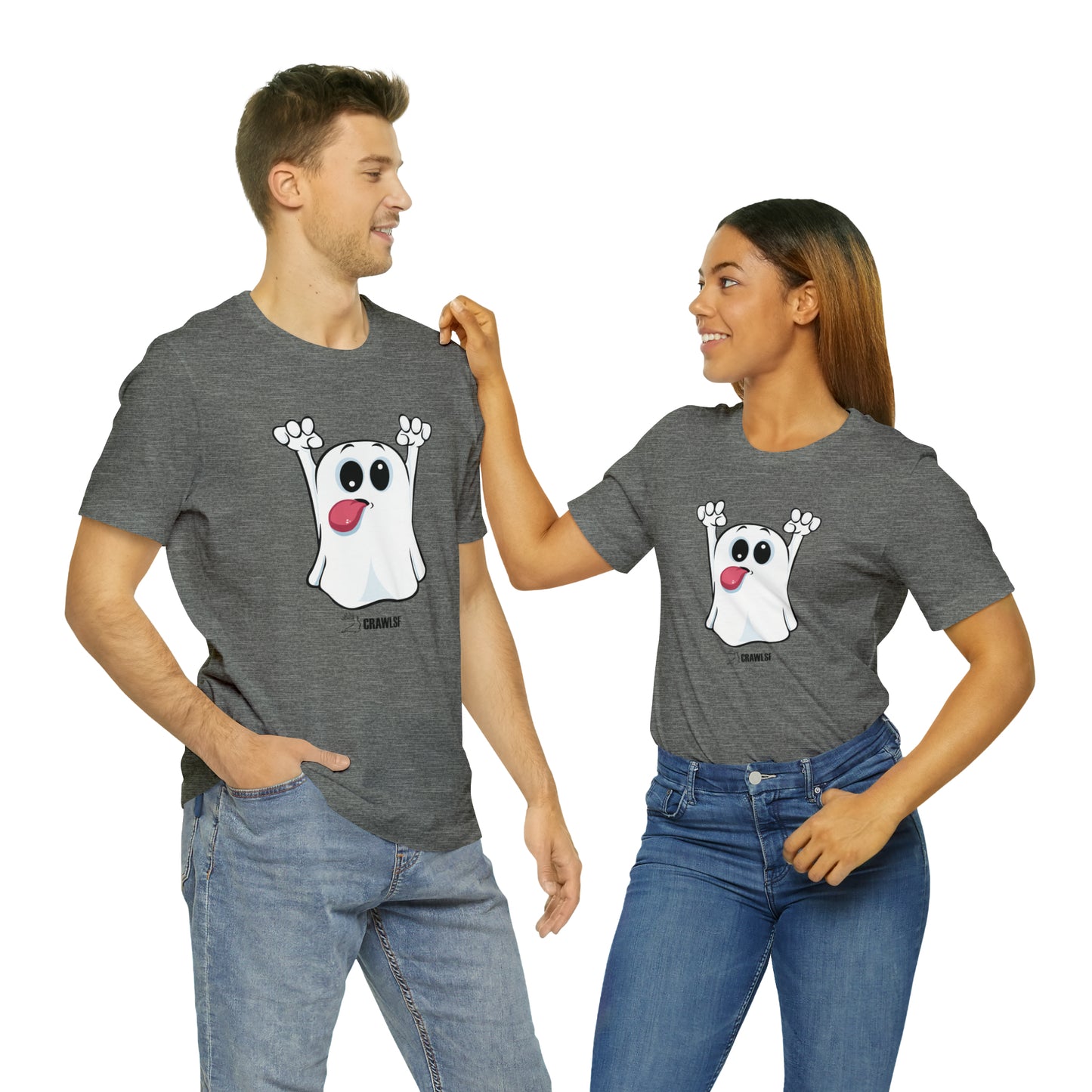 CrawlSF Halloween Ghost Tee