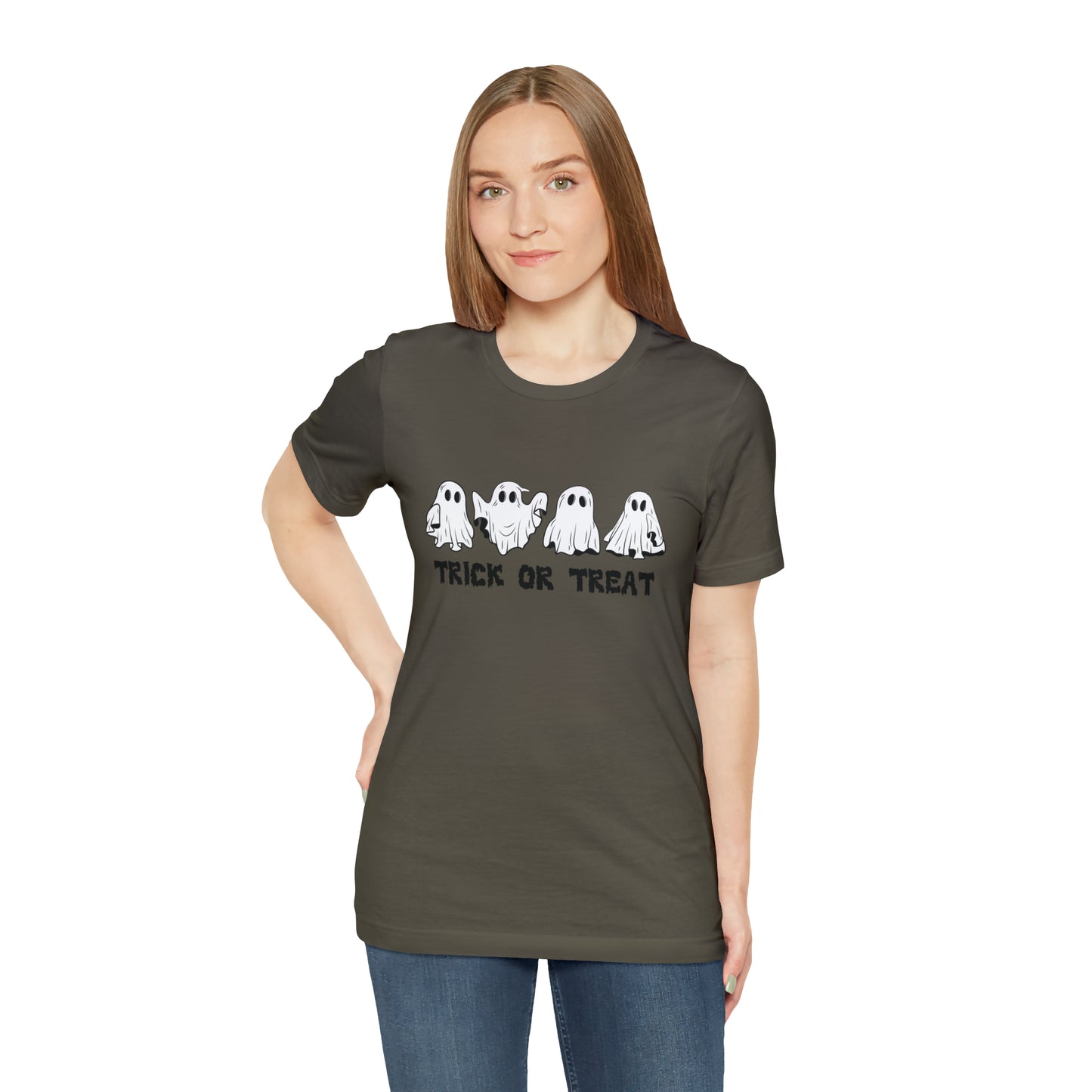 Trick or Treat Boo Crew Tee
