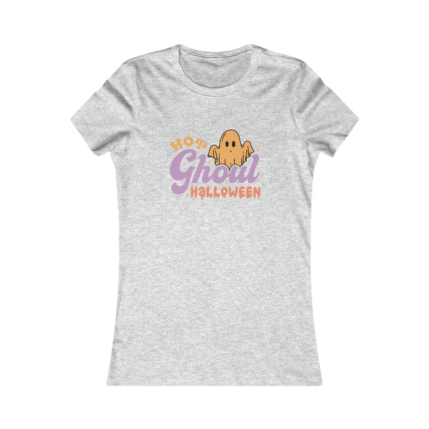 Hot Ghoul Halloween Retro Tee