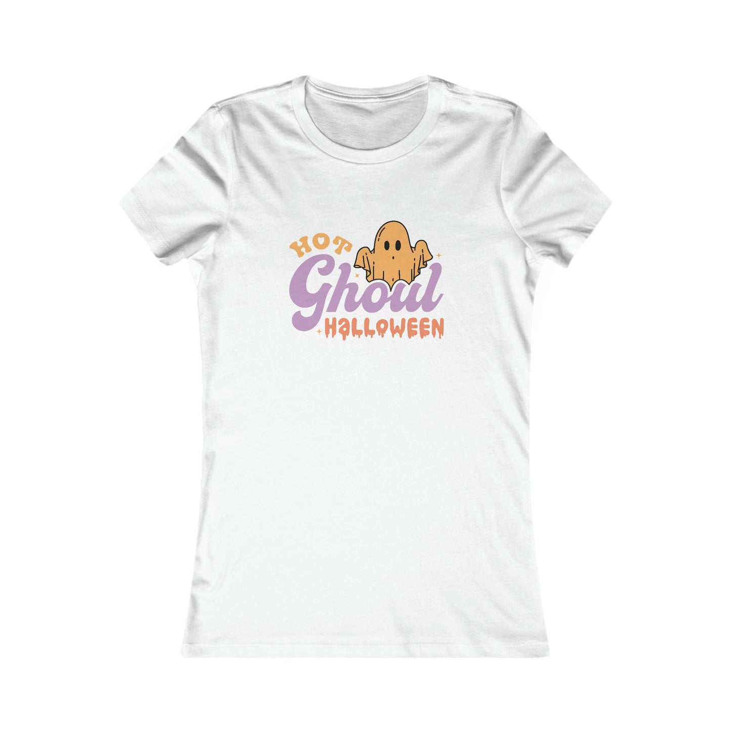 Hot Ghoul Halloween Retro Tee