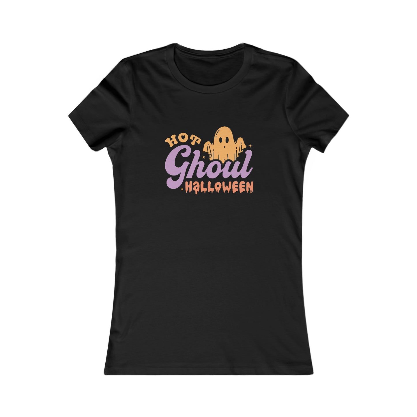 Hot Ghoul Halloween Retro Tee
