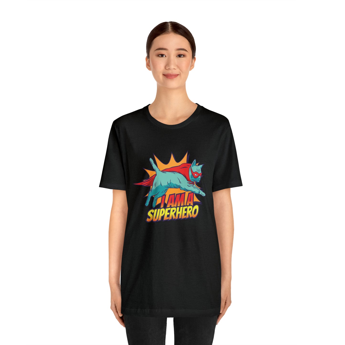I'm a Superhero Cat Halloween Tee