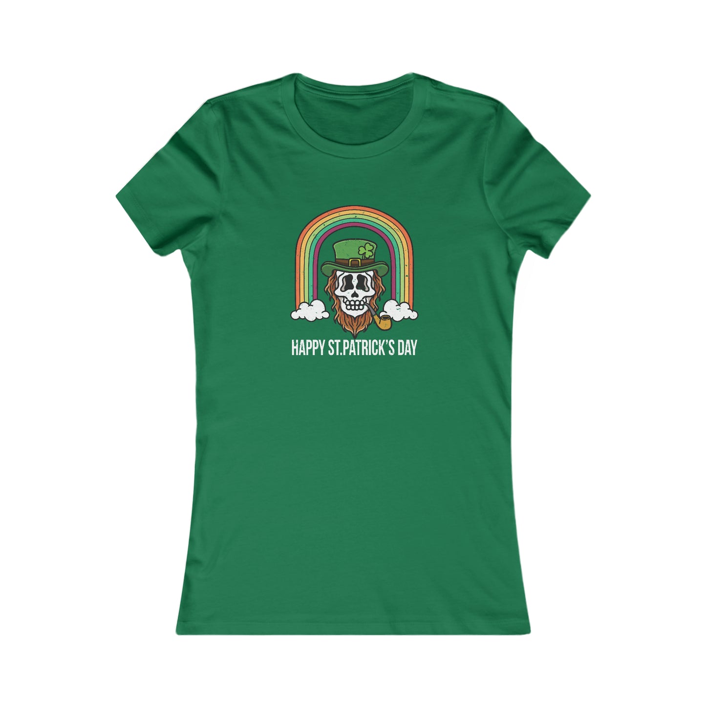 Happy St. Patrick's Day Rainbow Women's Tee
