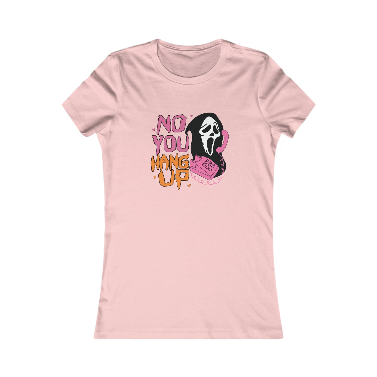 No You Hang Up Scream Halloween Tee