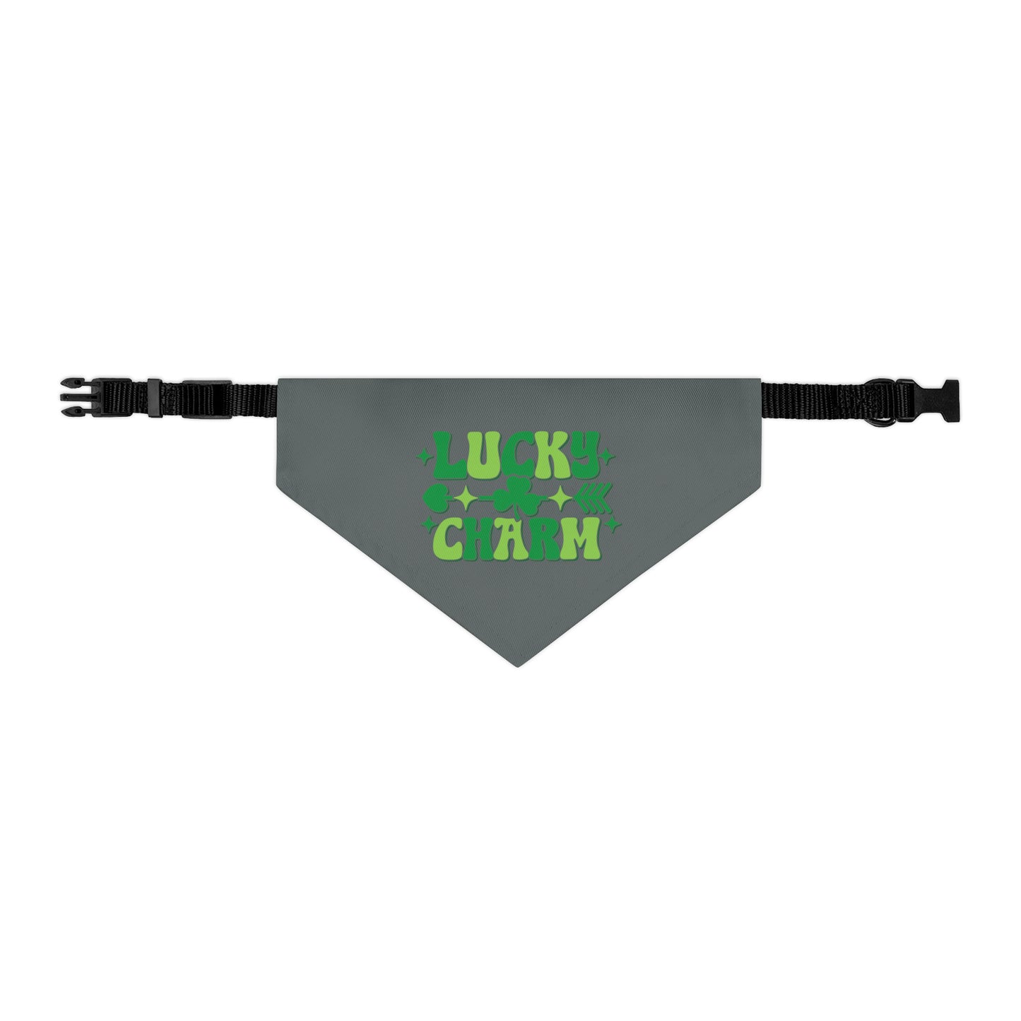 Lucky Charm Pet Bandana Collar