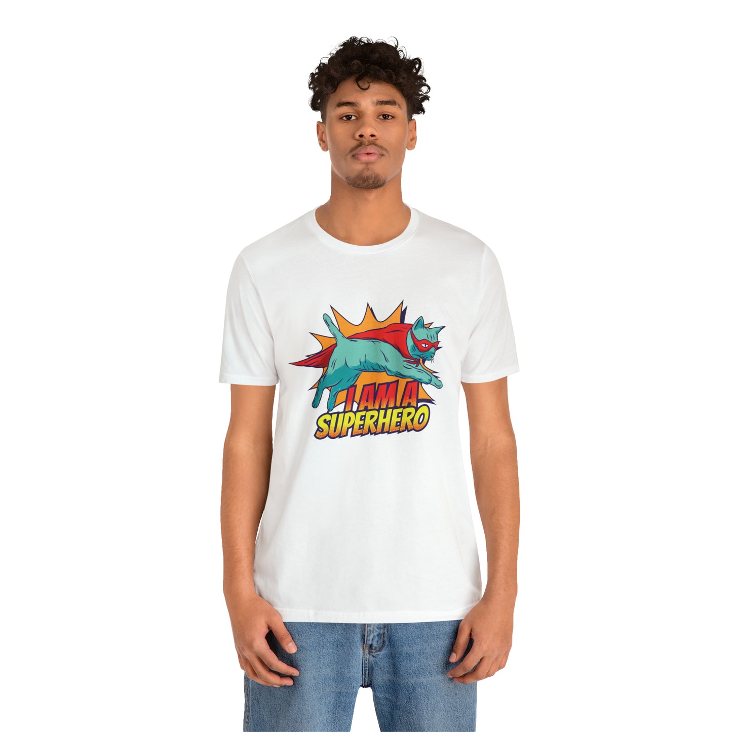 I'm a Superhero Cat Halloween Tee