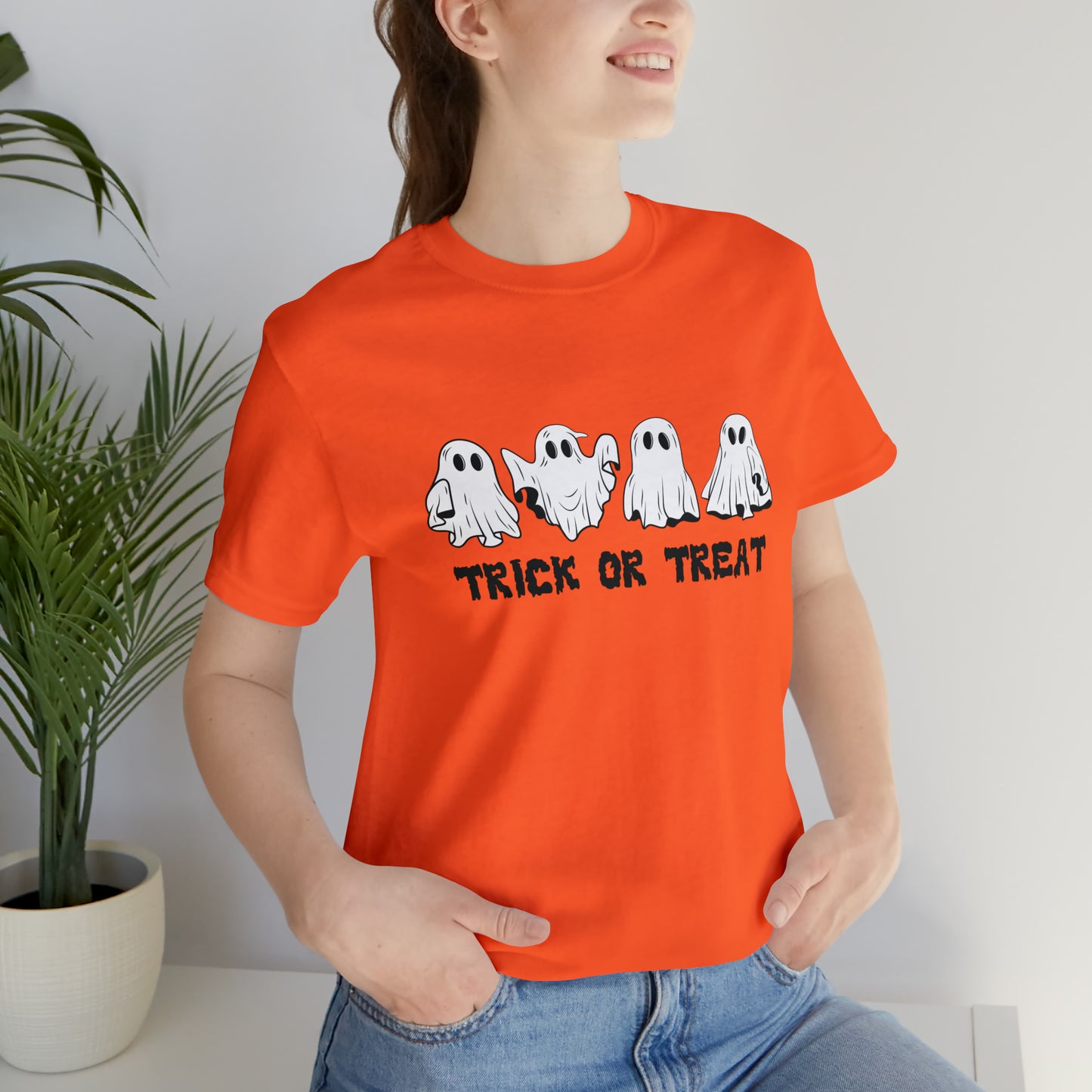 Trick or Treat Boo Crew Tee