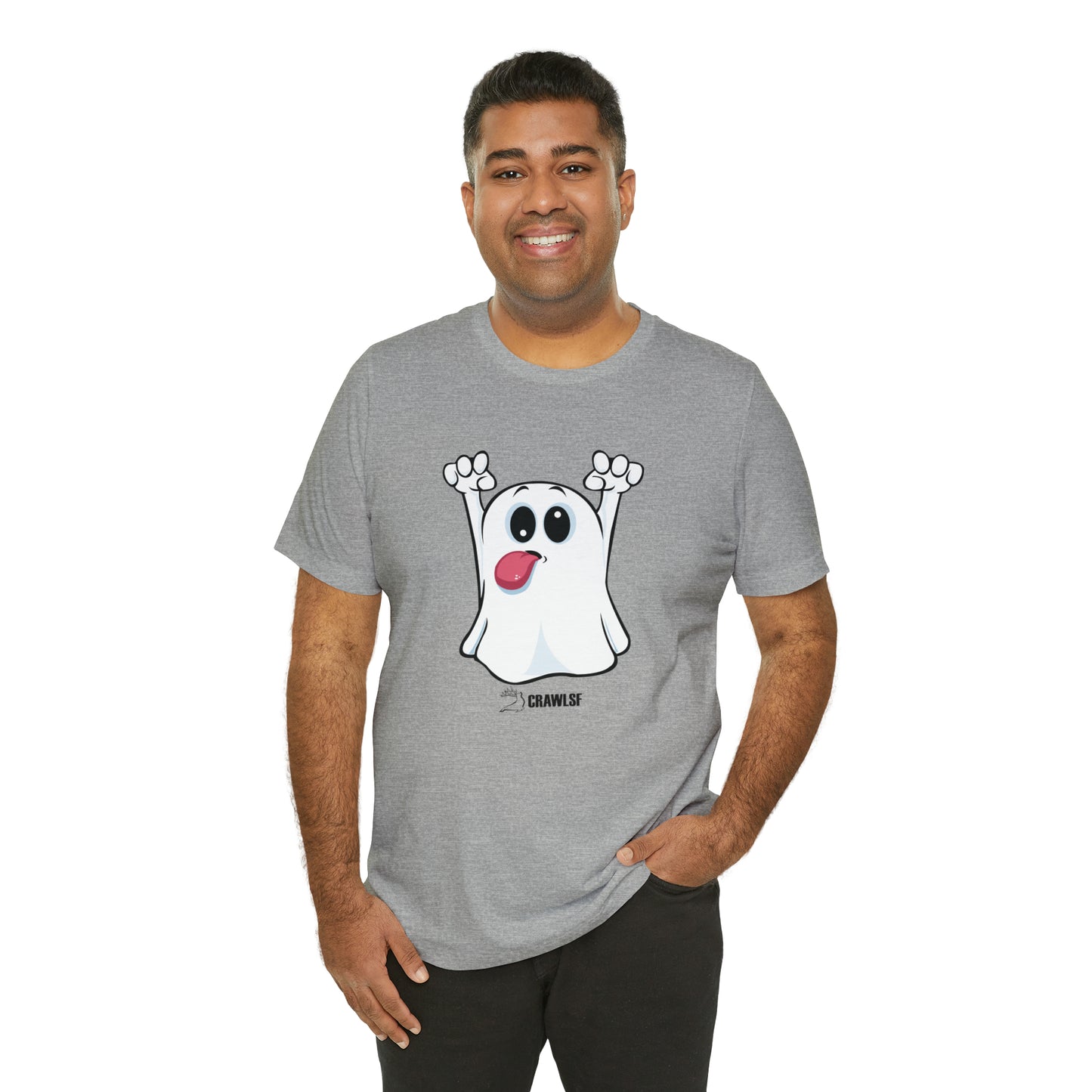 CrawlSF Halloween Ghost Tee