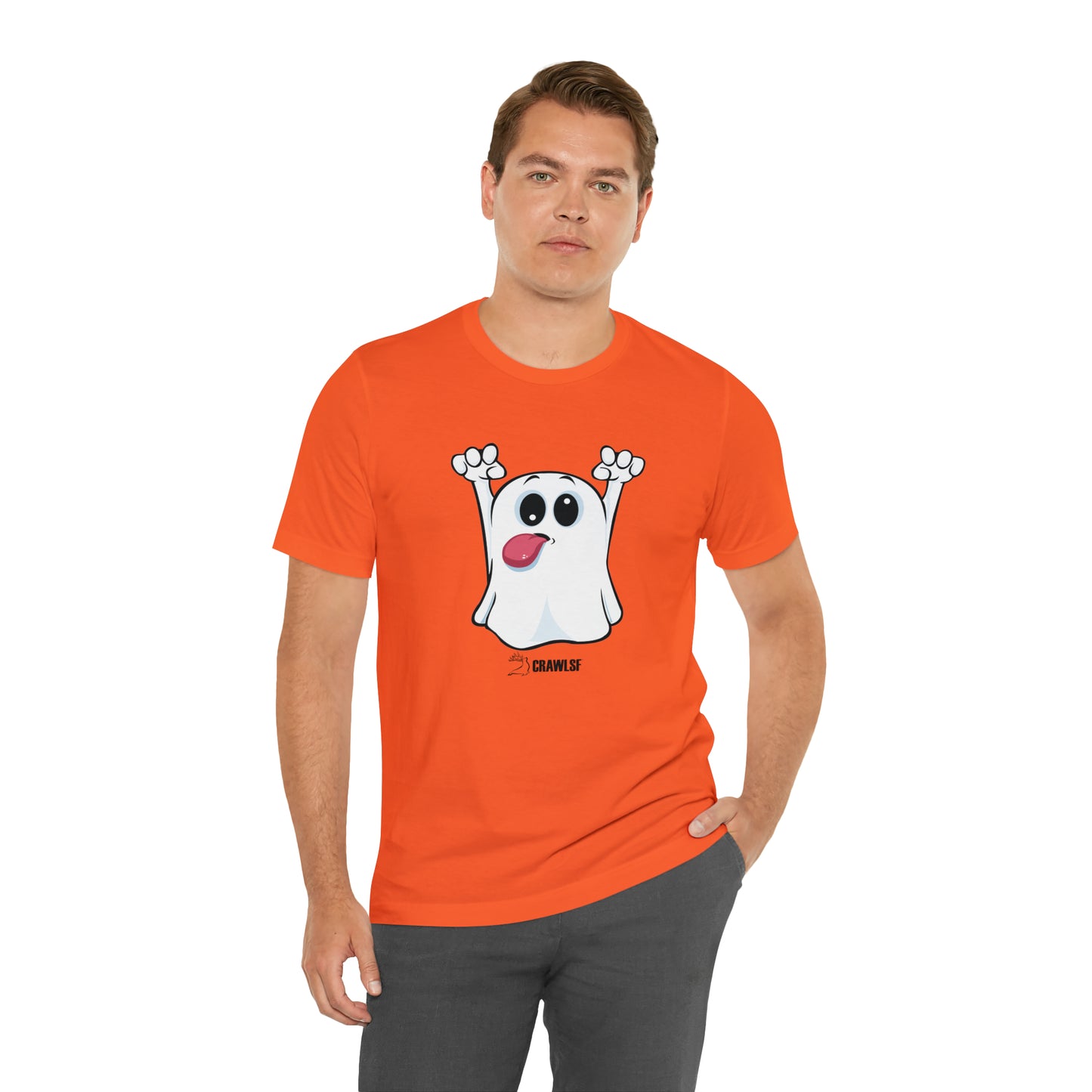 CrawlSF Halloween Ghost Tee