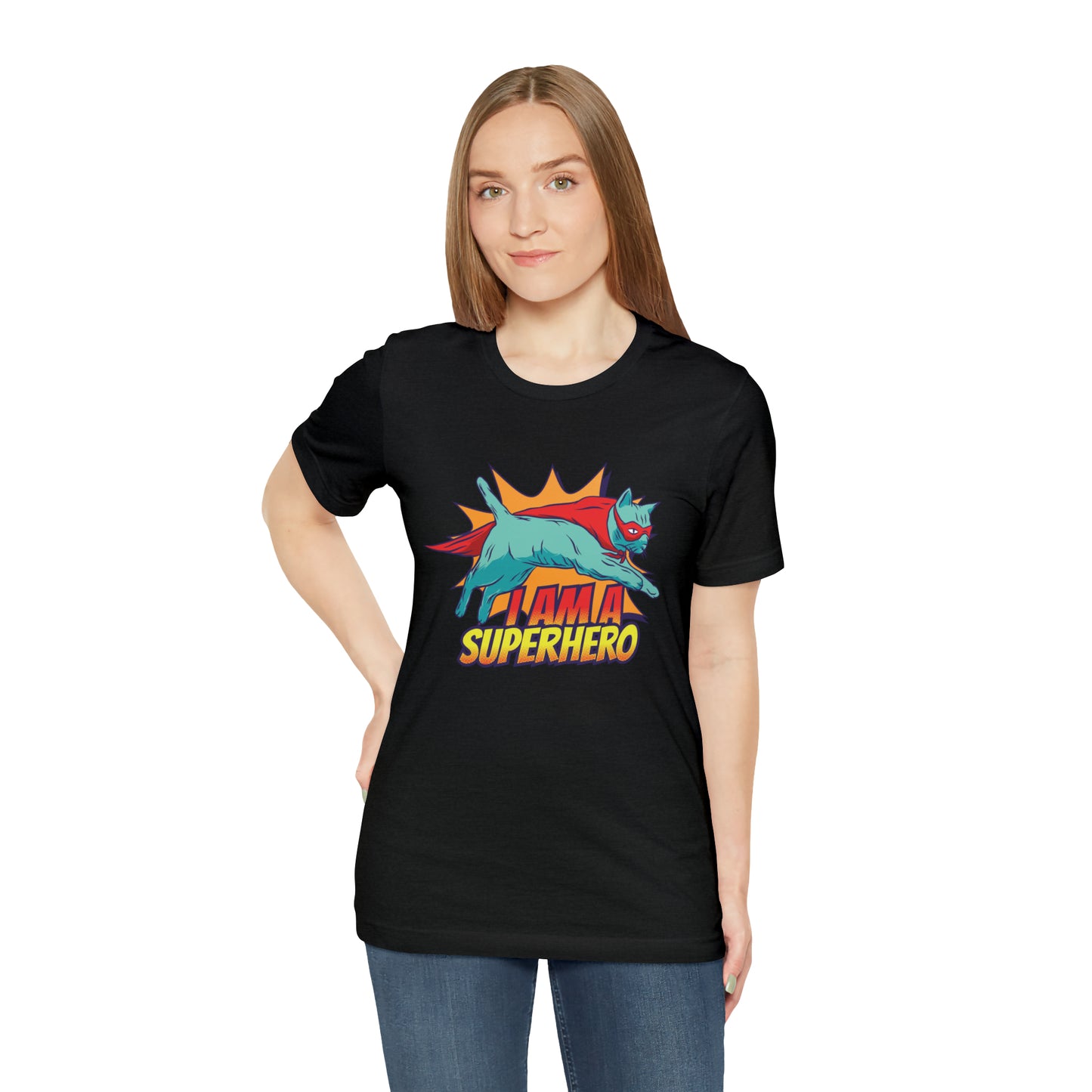 I'm a Superhero Cat Halloween Tee