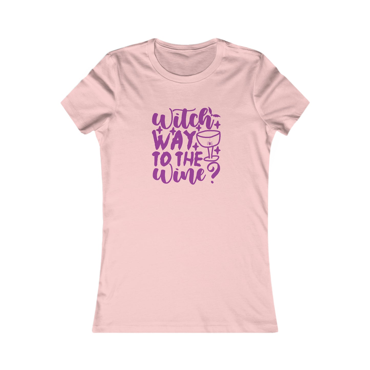 Witch Way to Wine Halloween Tee
