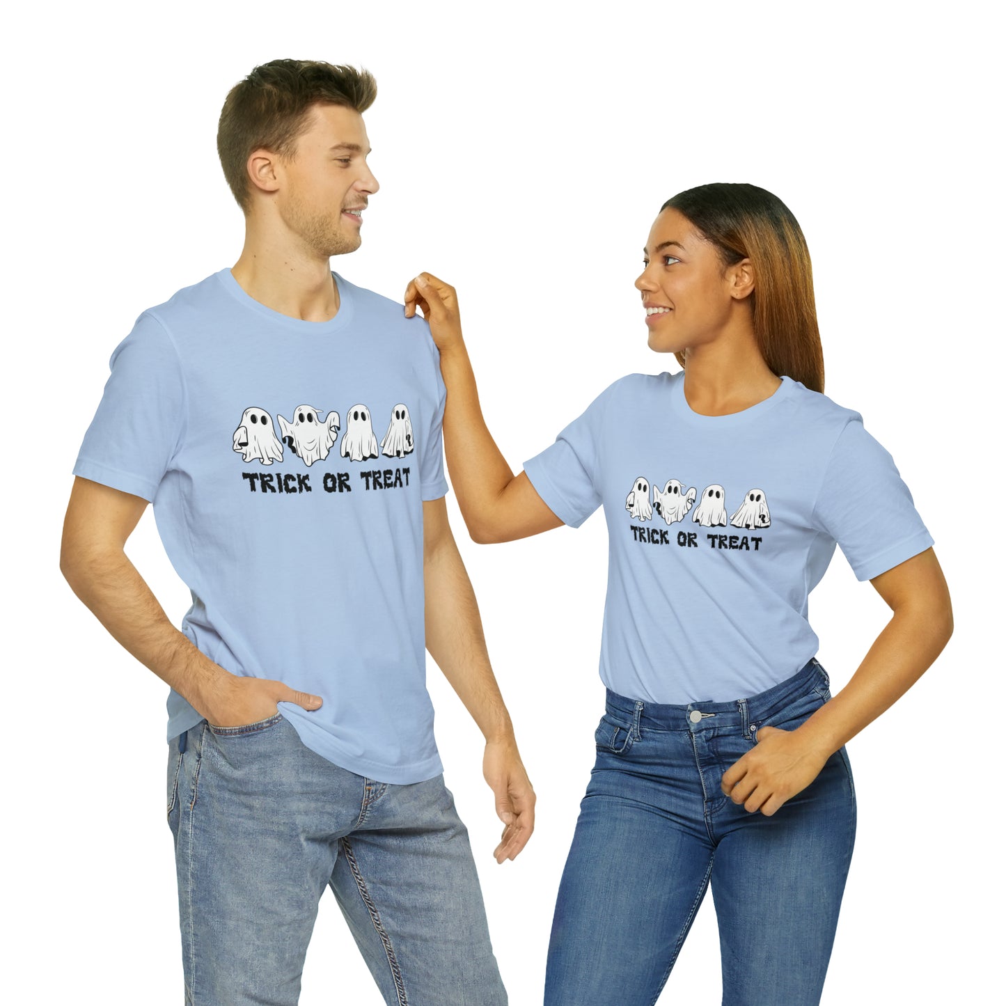 Trick or Treat Boo Crew Tee