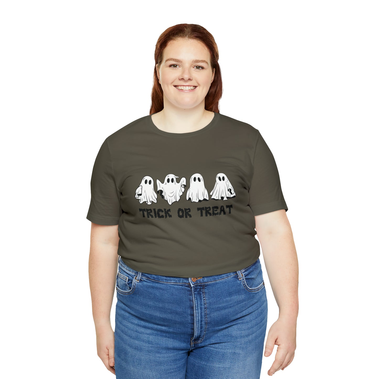 Trick or Treat Boo Crew Tee