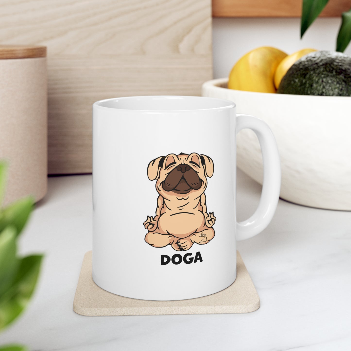 Doga Ceramic Mug 11oz