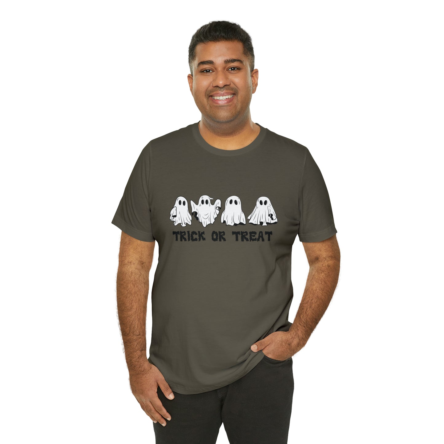 Trick or Treat Boo Crew Tee