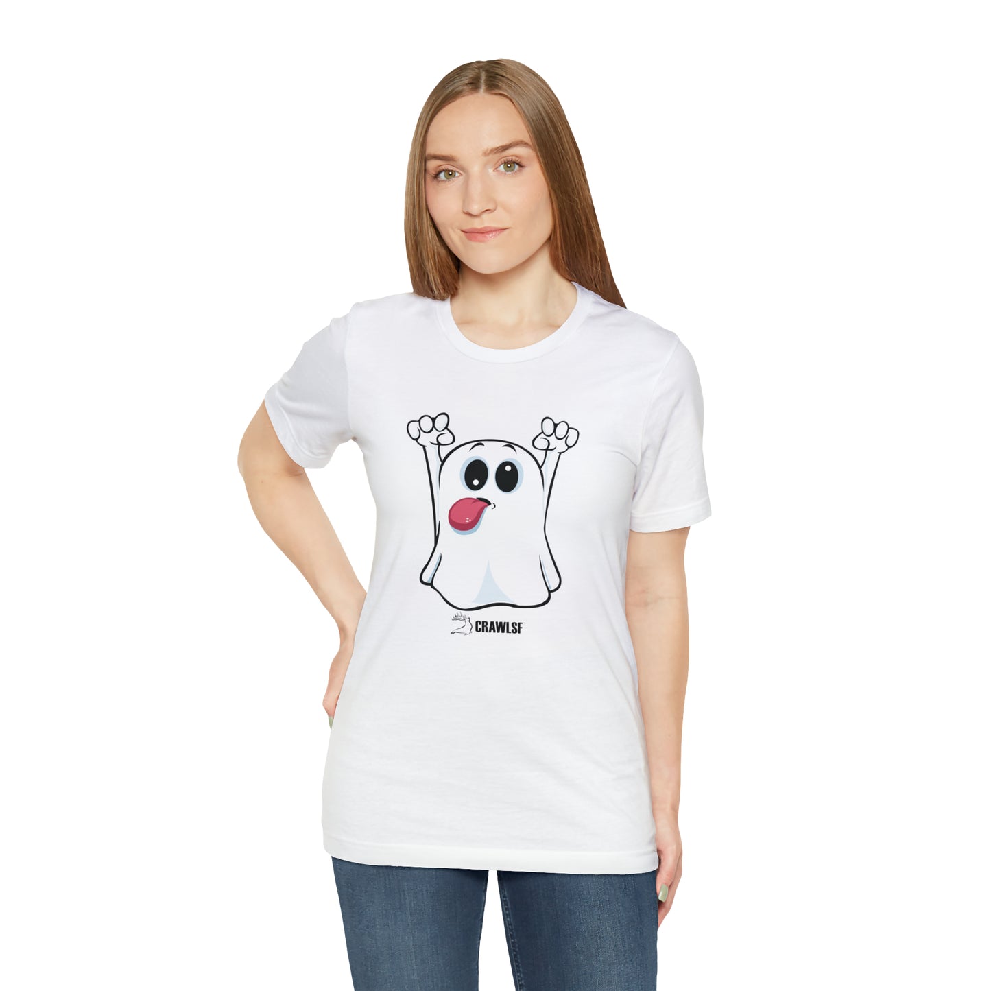 CrawlSF Halloween Ghost Tee