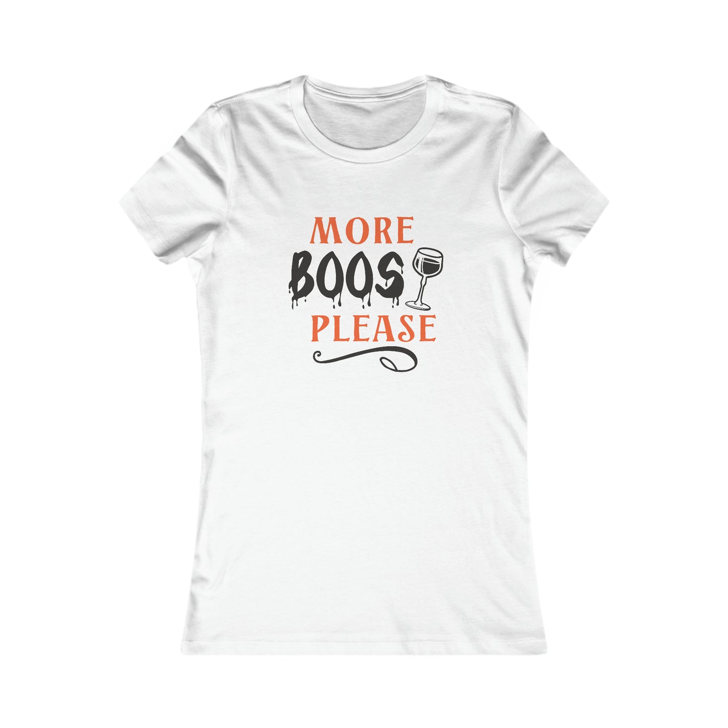More Boo's Please Women's Halloween Tee