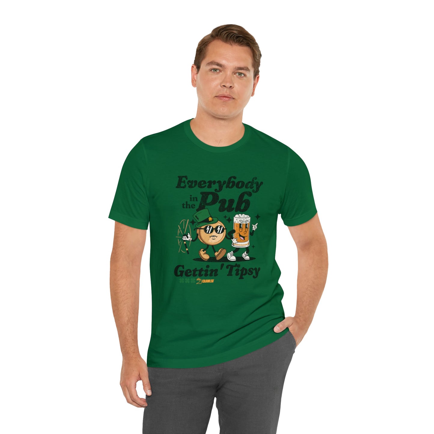 Everybody in the Pub Gettin' Tipsy Men's Tee