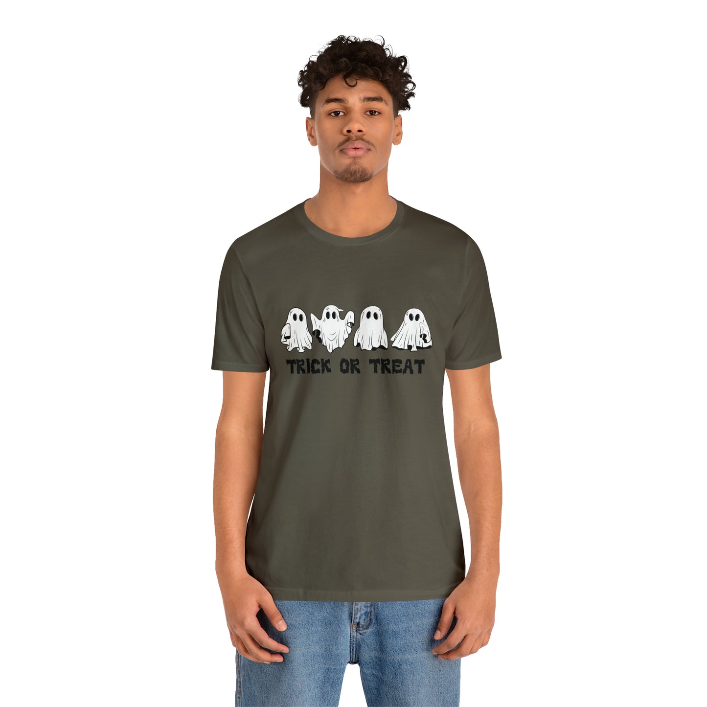 Trick or Treat Boo Crew Tee