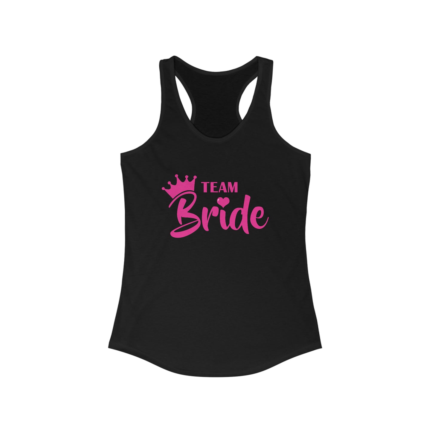 Team Bride Bachelorette Party Racerback Tank