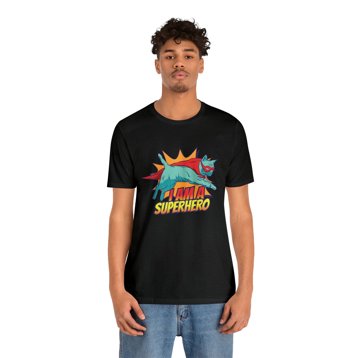 I'm a Superhero Cat Halloween Tee