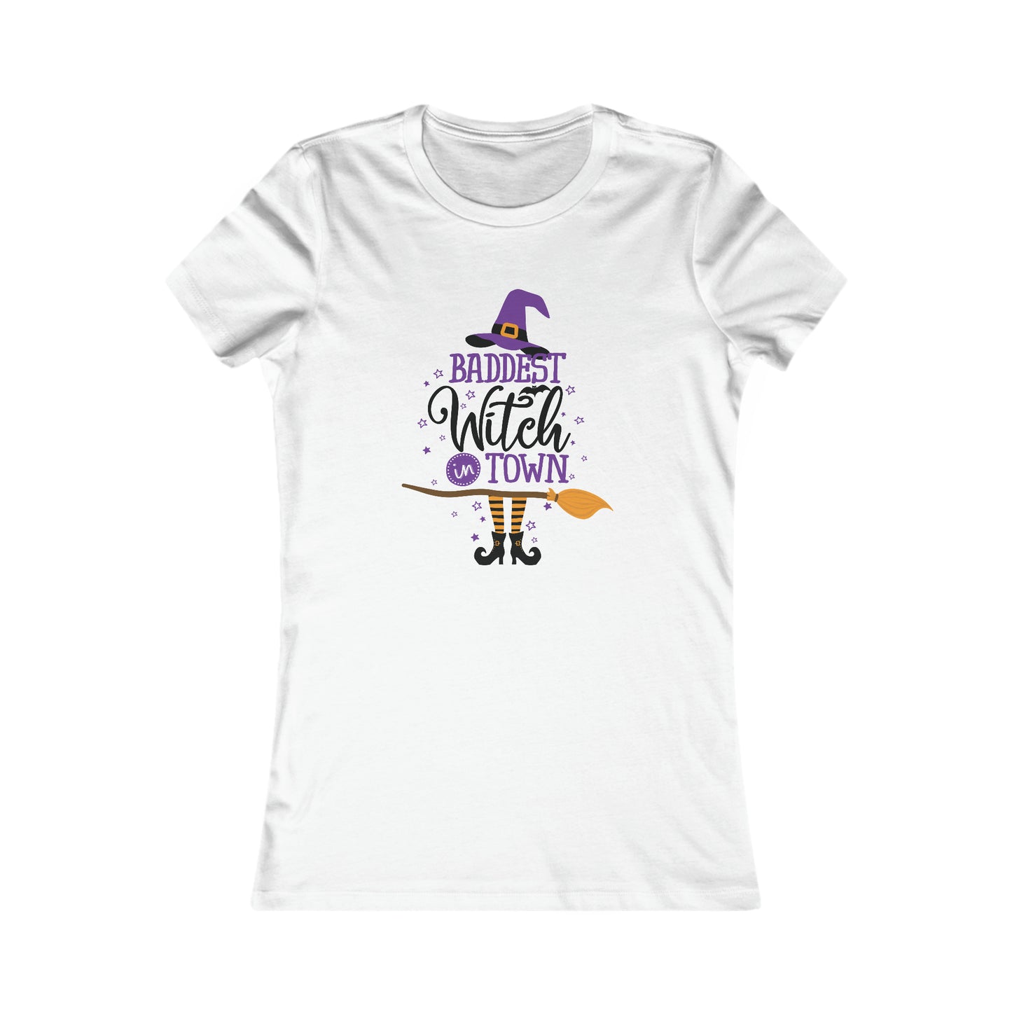 Baddest Witch in Town Halloween Tee
