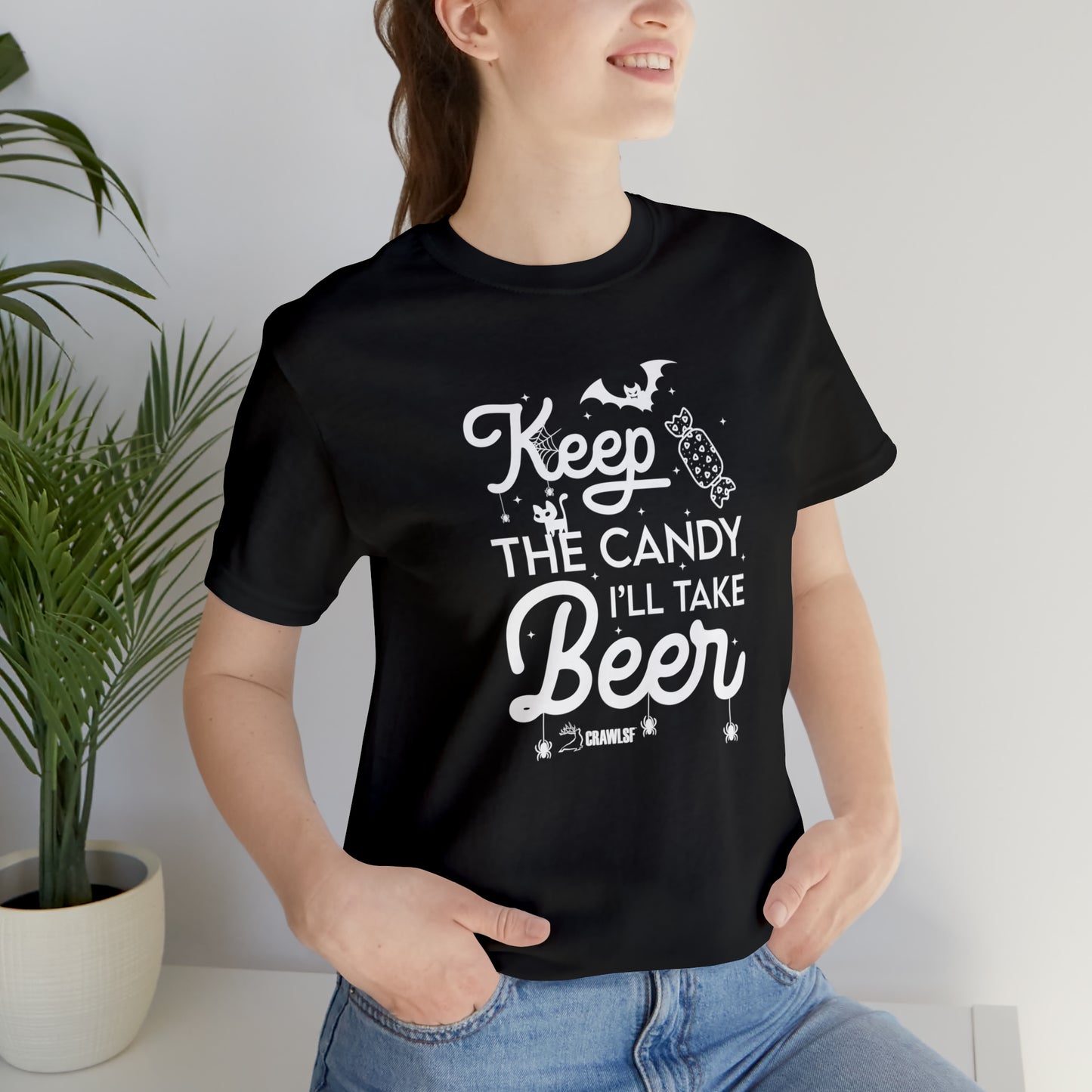 Beer Over Candy Halloween Shirt