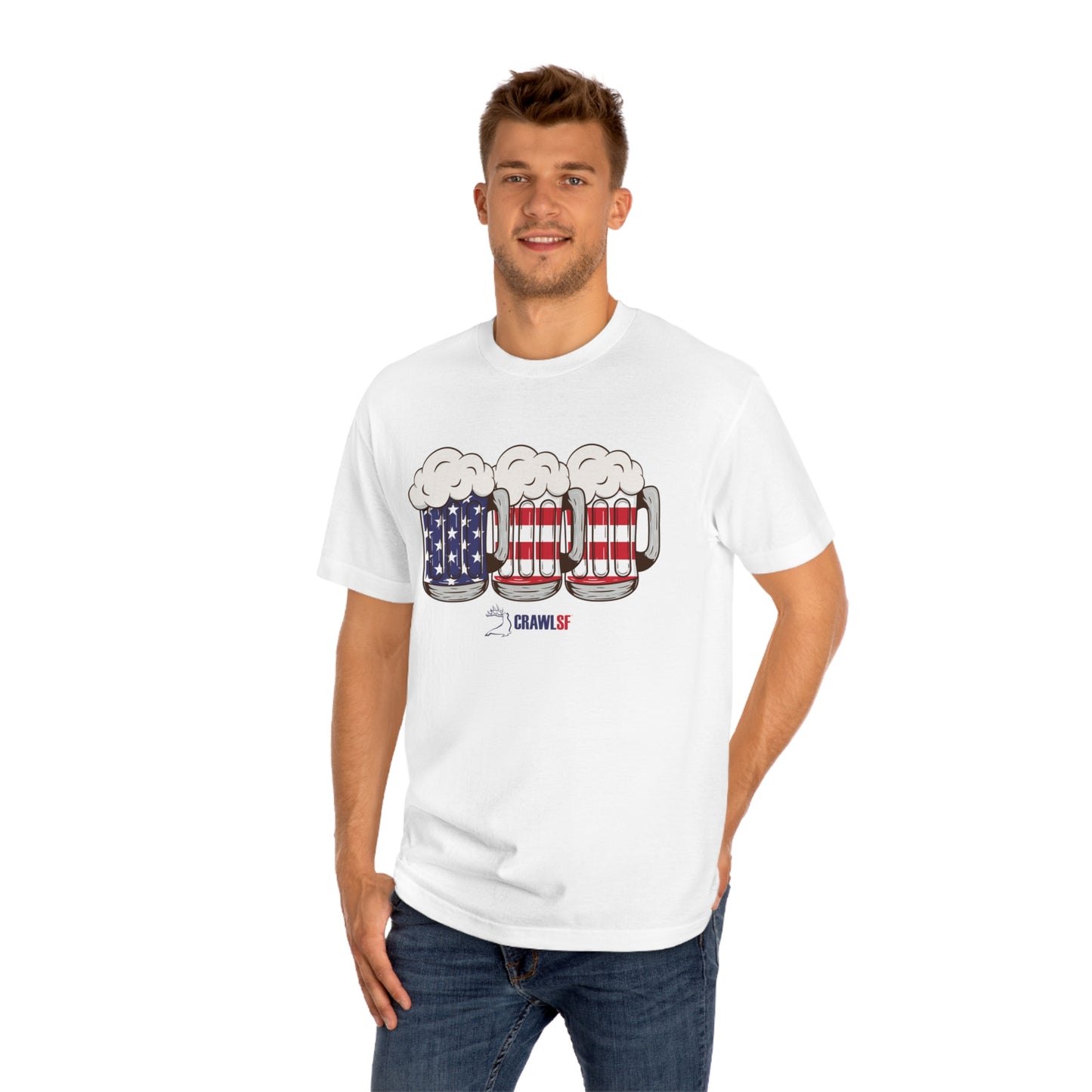 4th of July Beer Classic Men's Tee