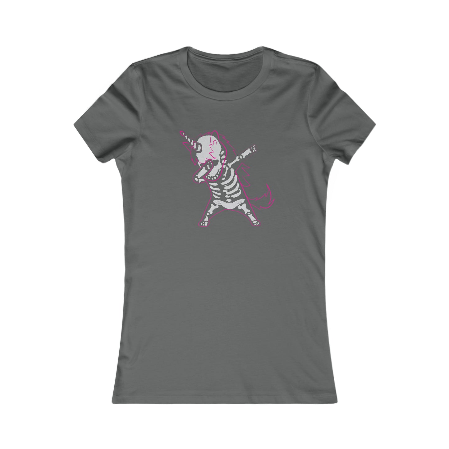 Dabbing Unicorn Skeleton Halloween Tee