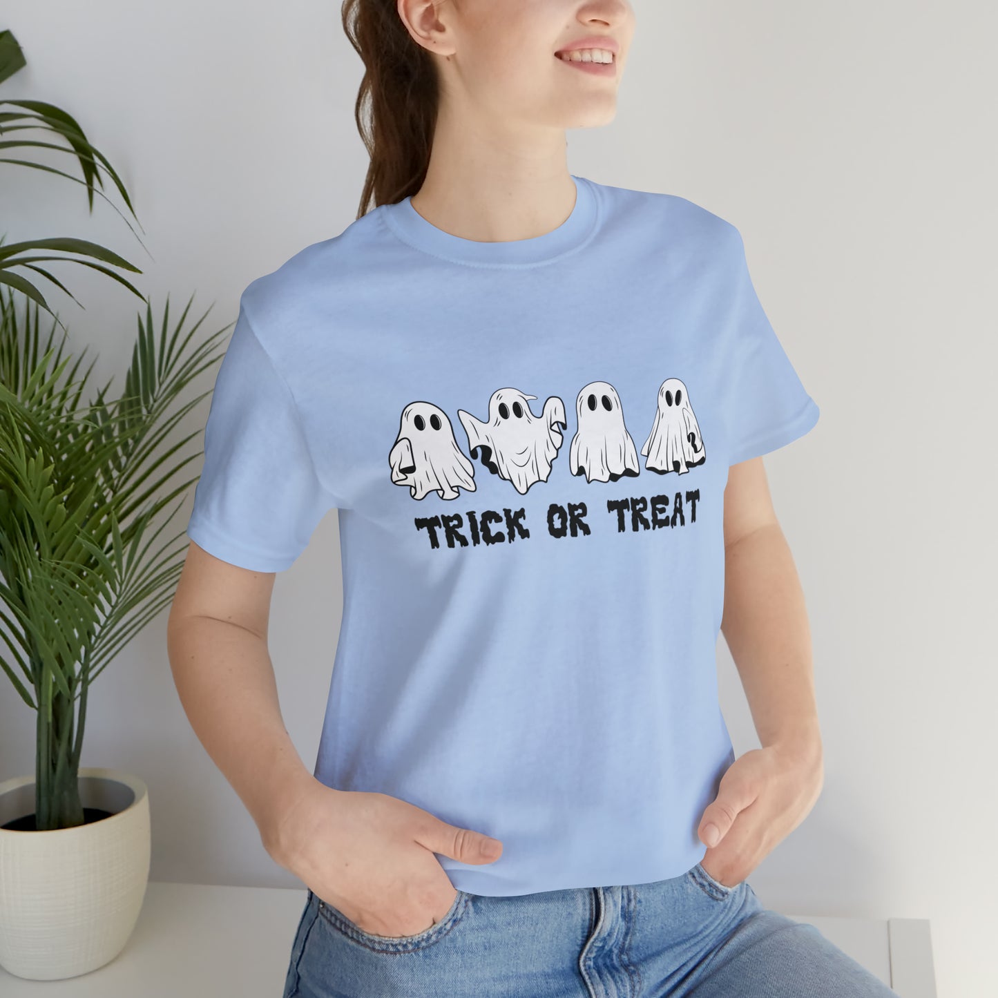 Trick or Treat Boo Crew Tee