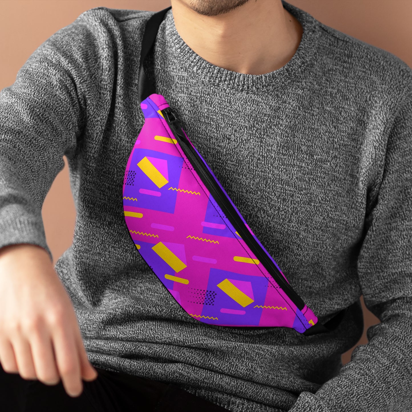 Retro Pink Fanny Pack