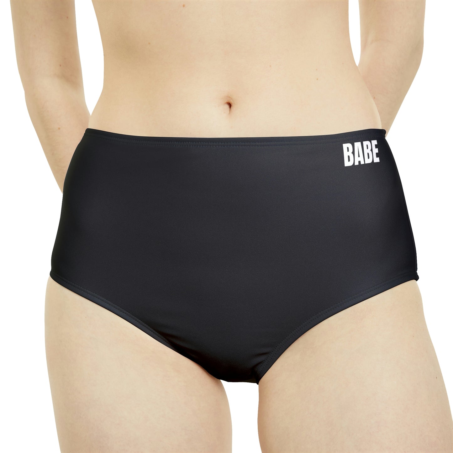 Babe Bridal Party High-Waist Hipster Bikini Bottom