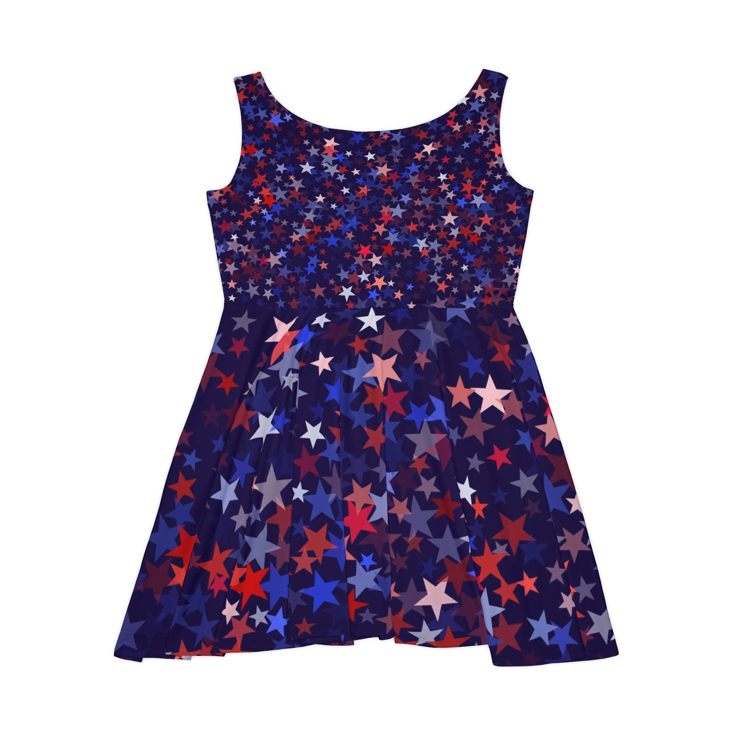 4th of July Stars Women's Skater Dress