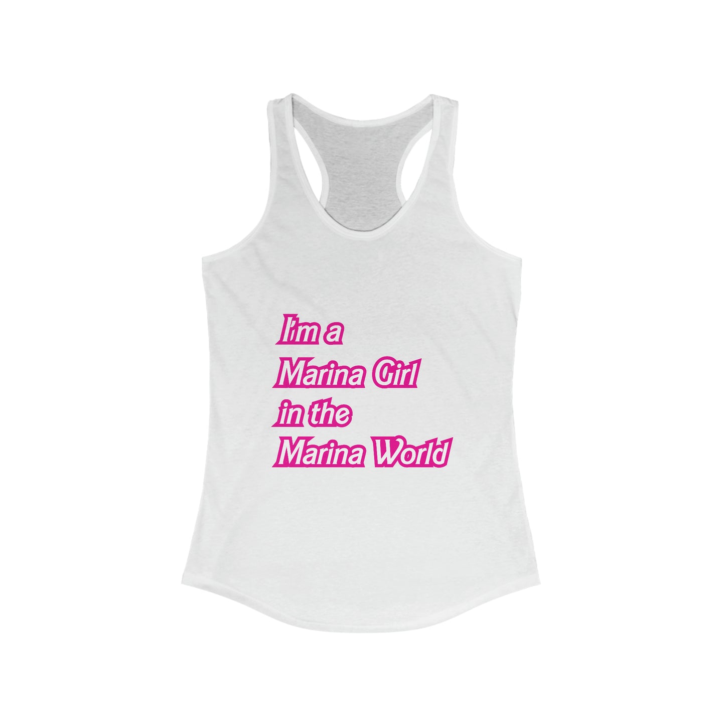 Marina Girl Racerback Tank