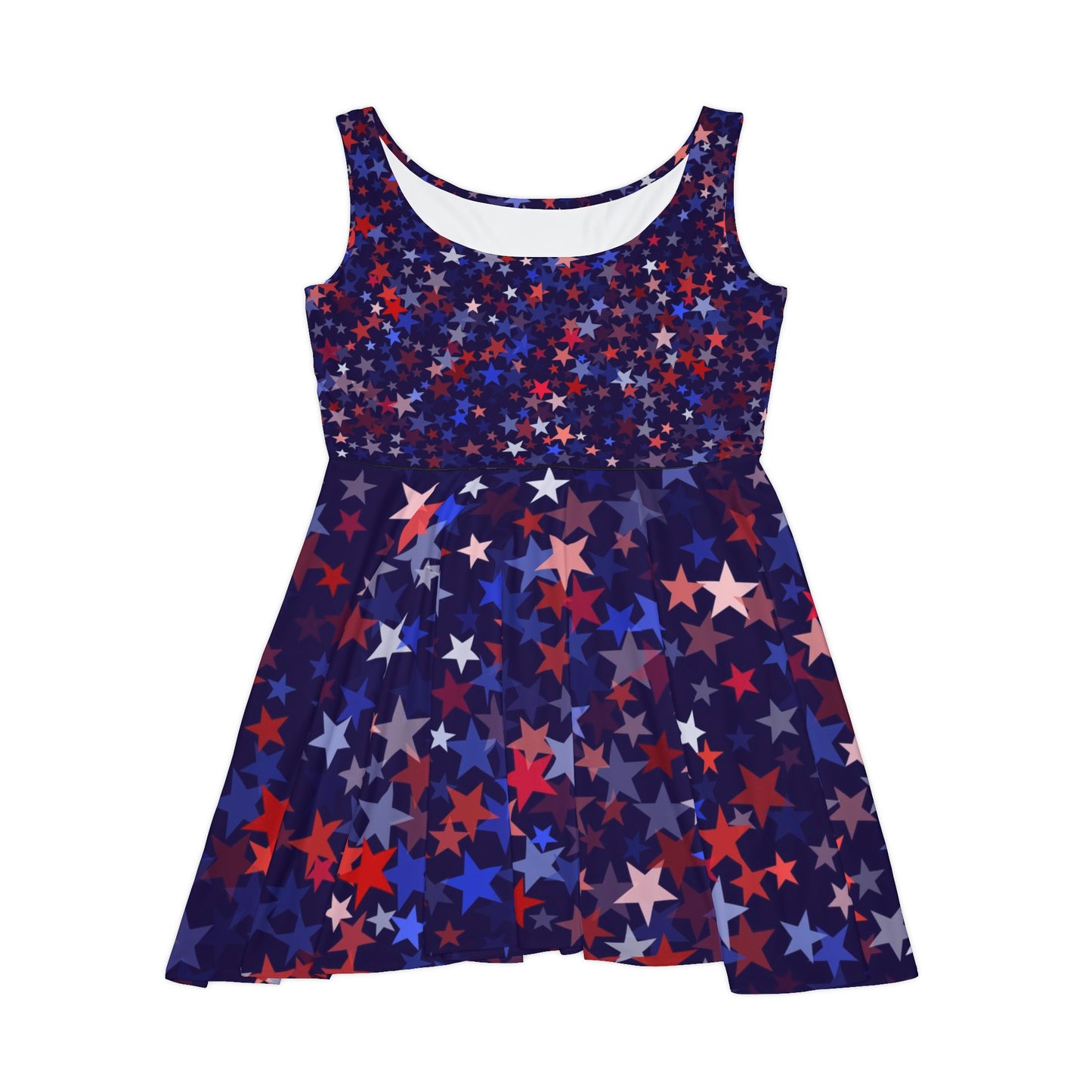 4th of July Stars Women's Skater Dress