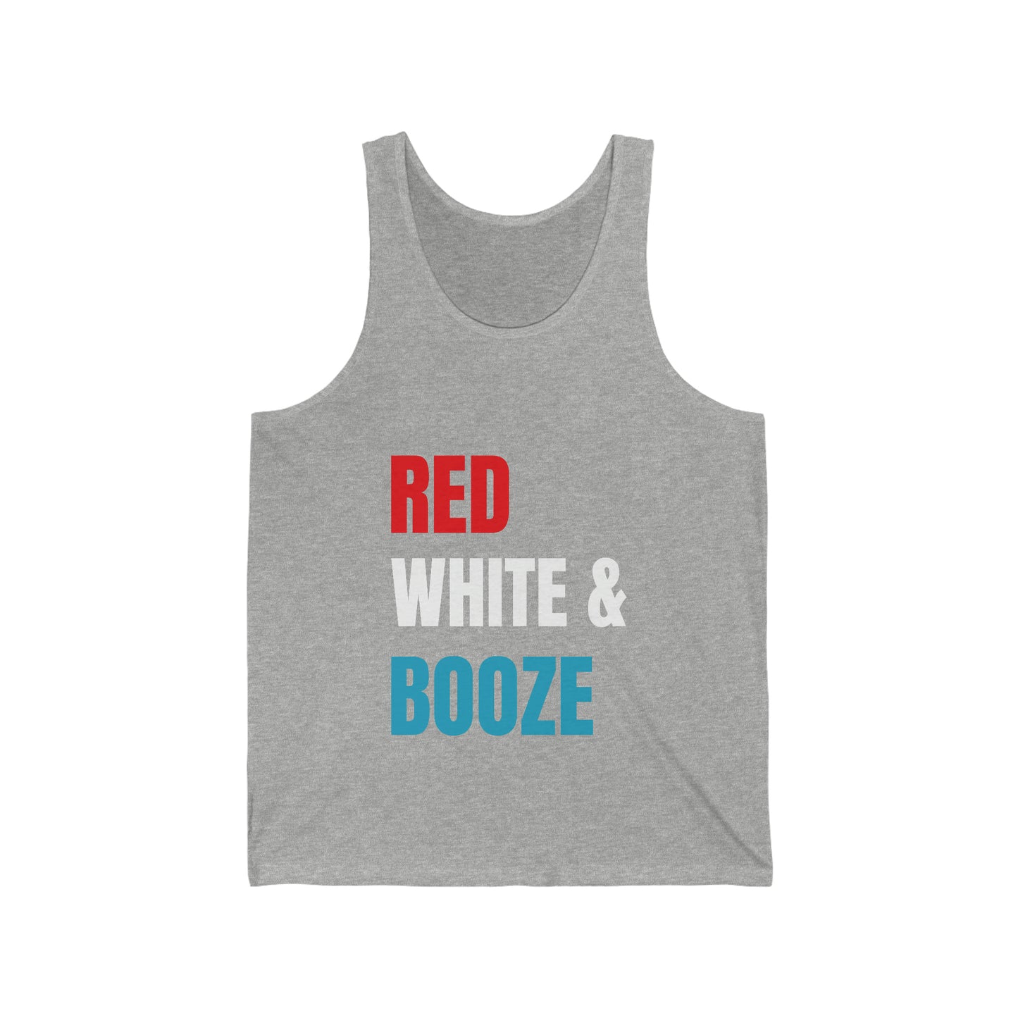 Red White & Booze Men's Tank