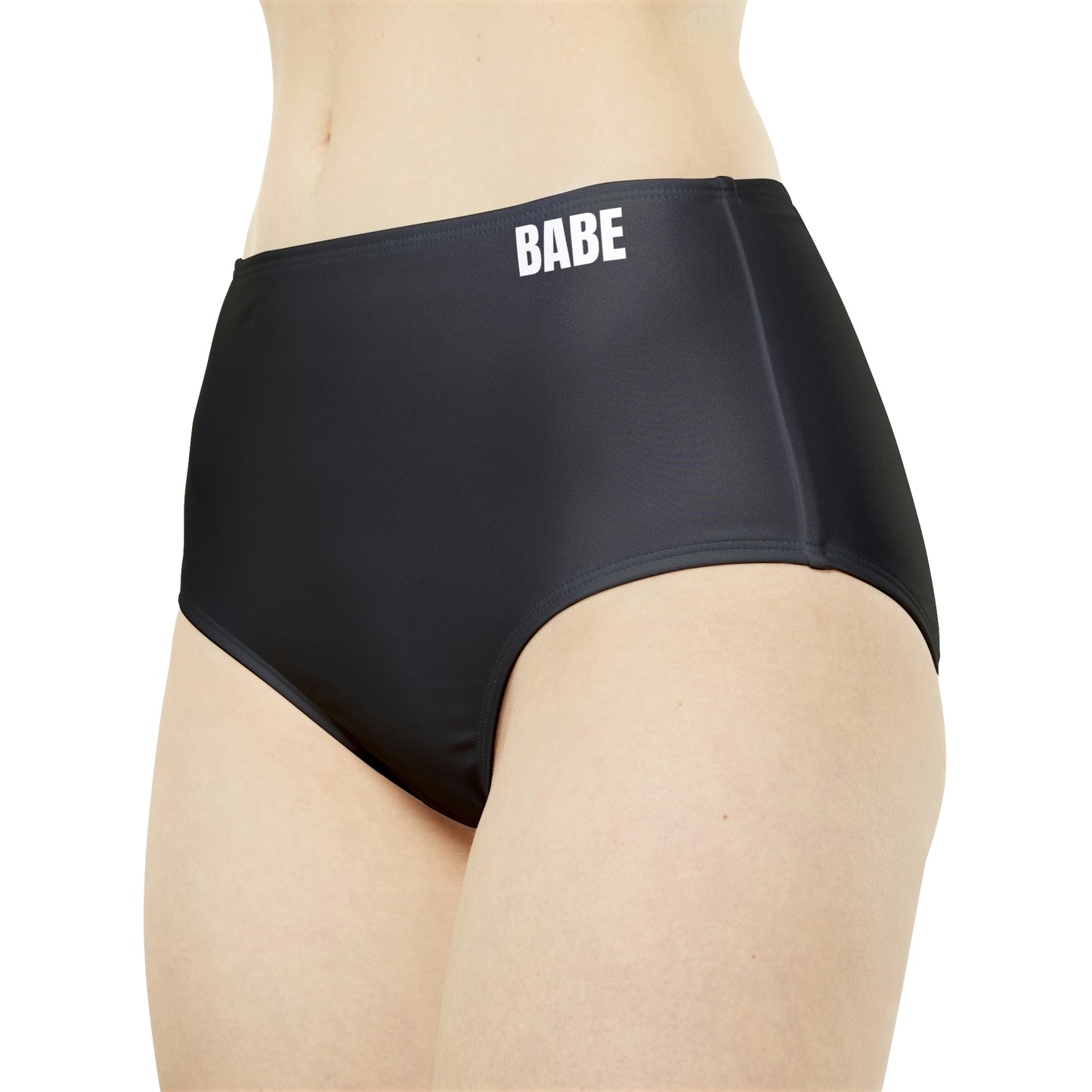 Babe Bridal Party High-Waist Hipster Bikini Bottom