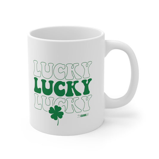 Lucky Ceramic Mug 11oz
