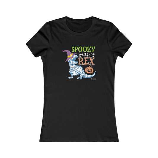 Spooky Saurus Rex Women's Halloween Tee