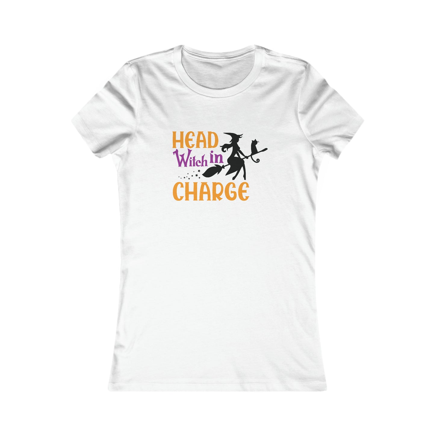 Head Witch in Charge Halloween Tee