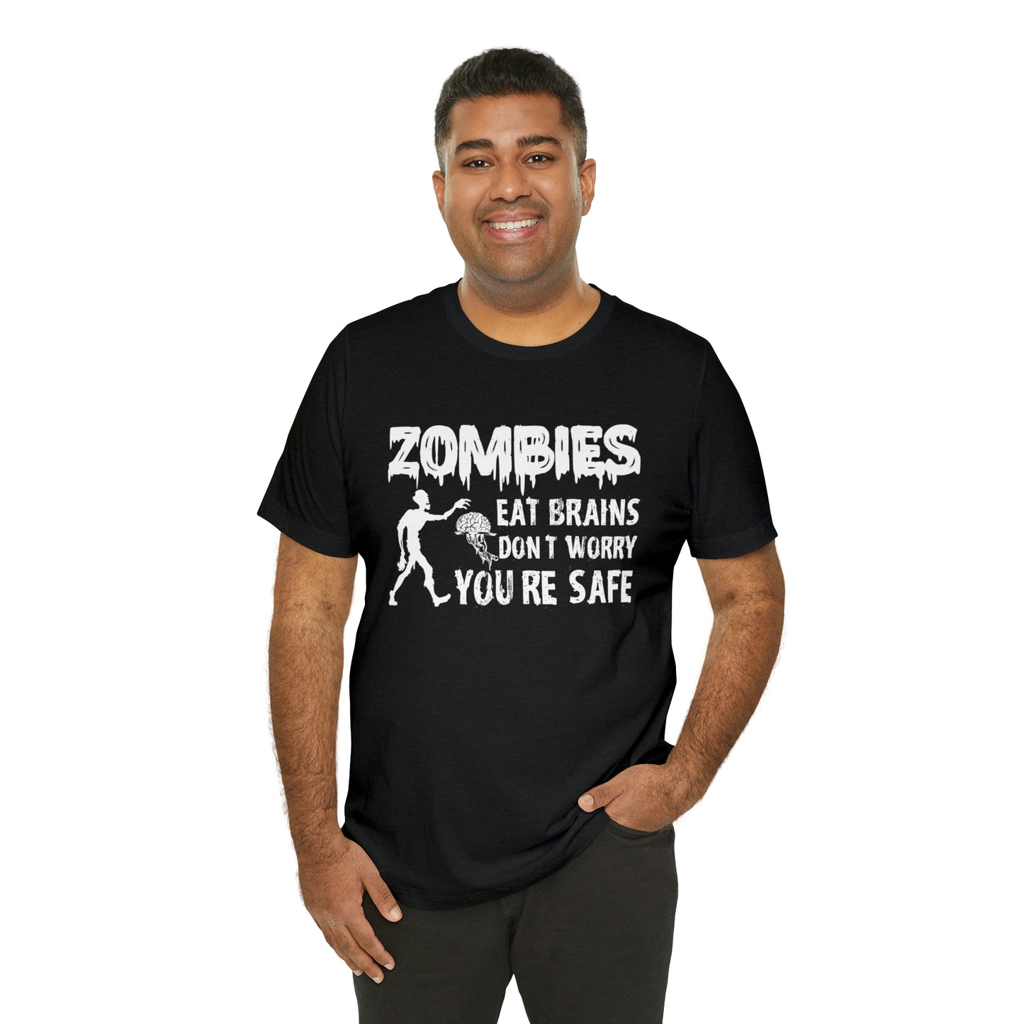 Don't Worry Zombies Eat Brains Tee