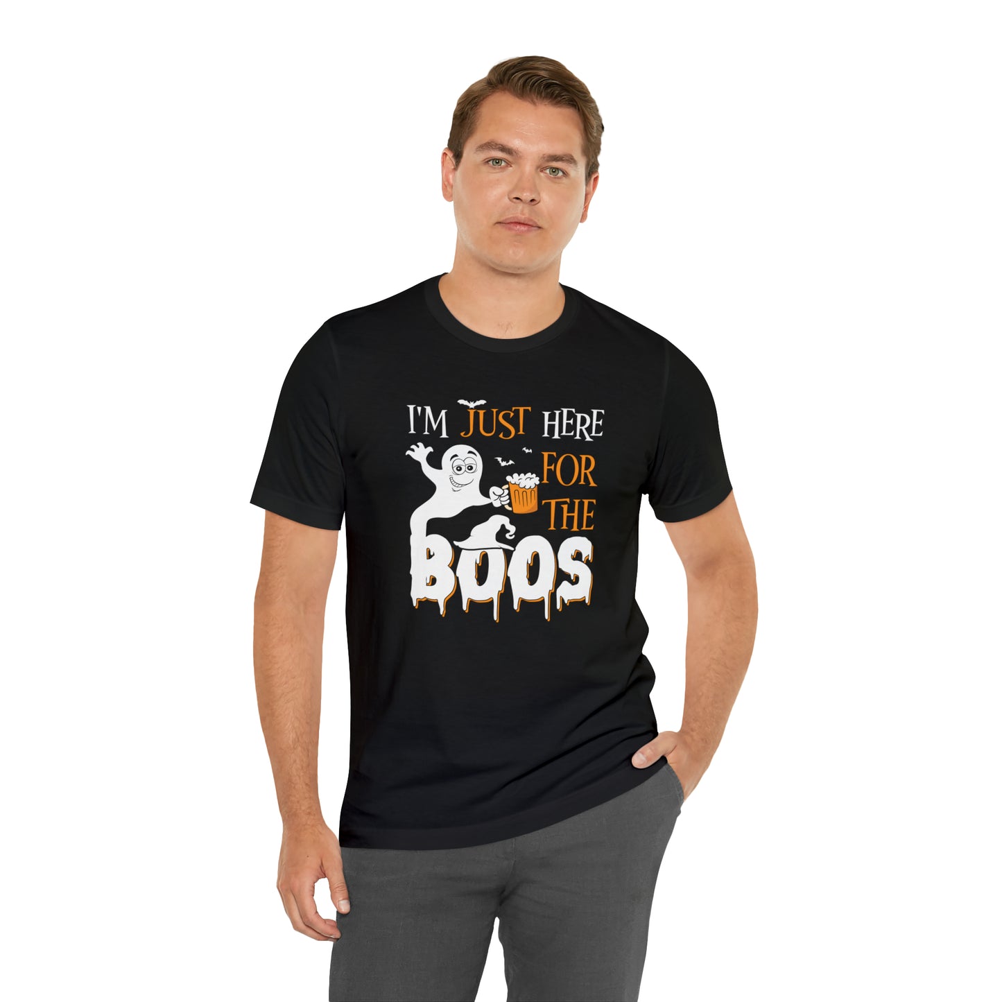 I'm Just Here For The Boos Halloween Tee
