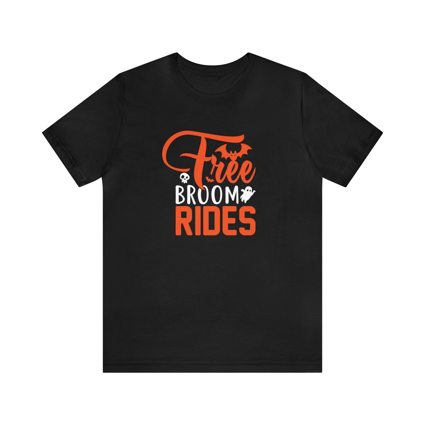 Free Broom Rides Halloween Tee