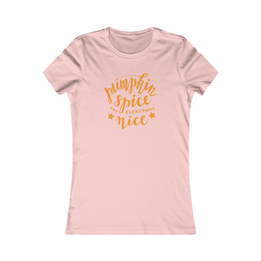 Pumpkin Spice and Everything Nice Fall Tee