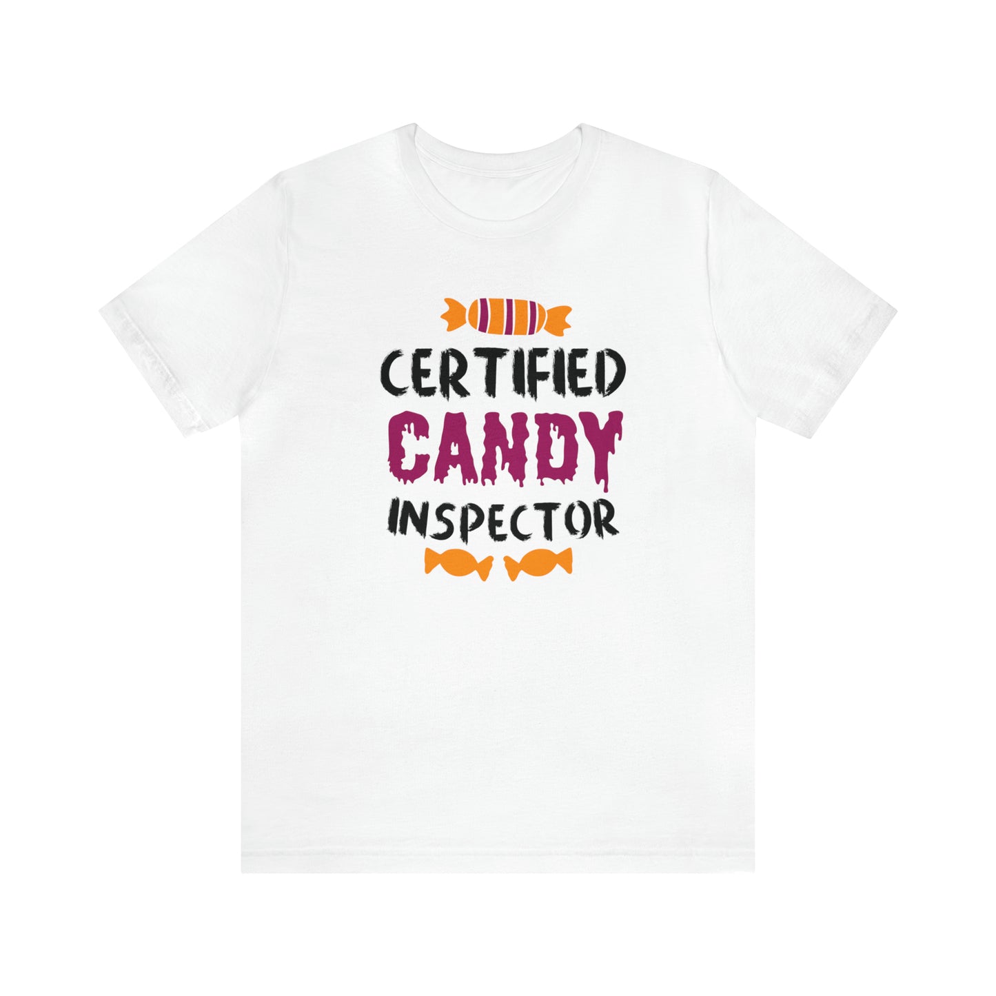 Certified Candy Inspector Unisex Halloween Tee