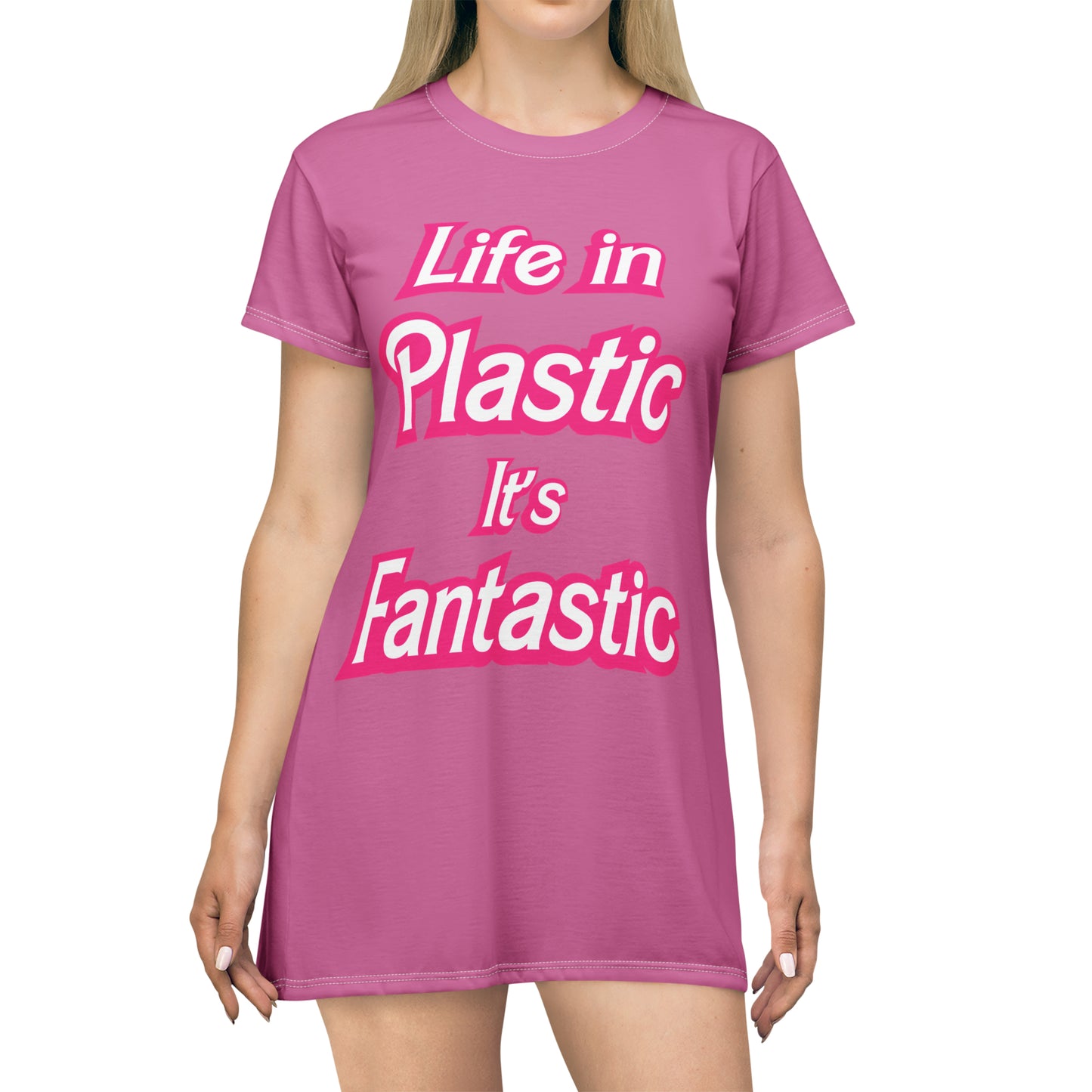 Life in Plastic T-Shirt Dress