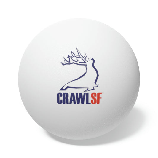 Crawl SF Beer Pong Balls, 6 pcs